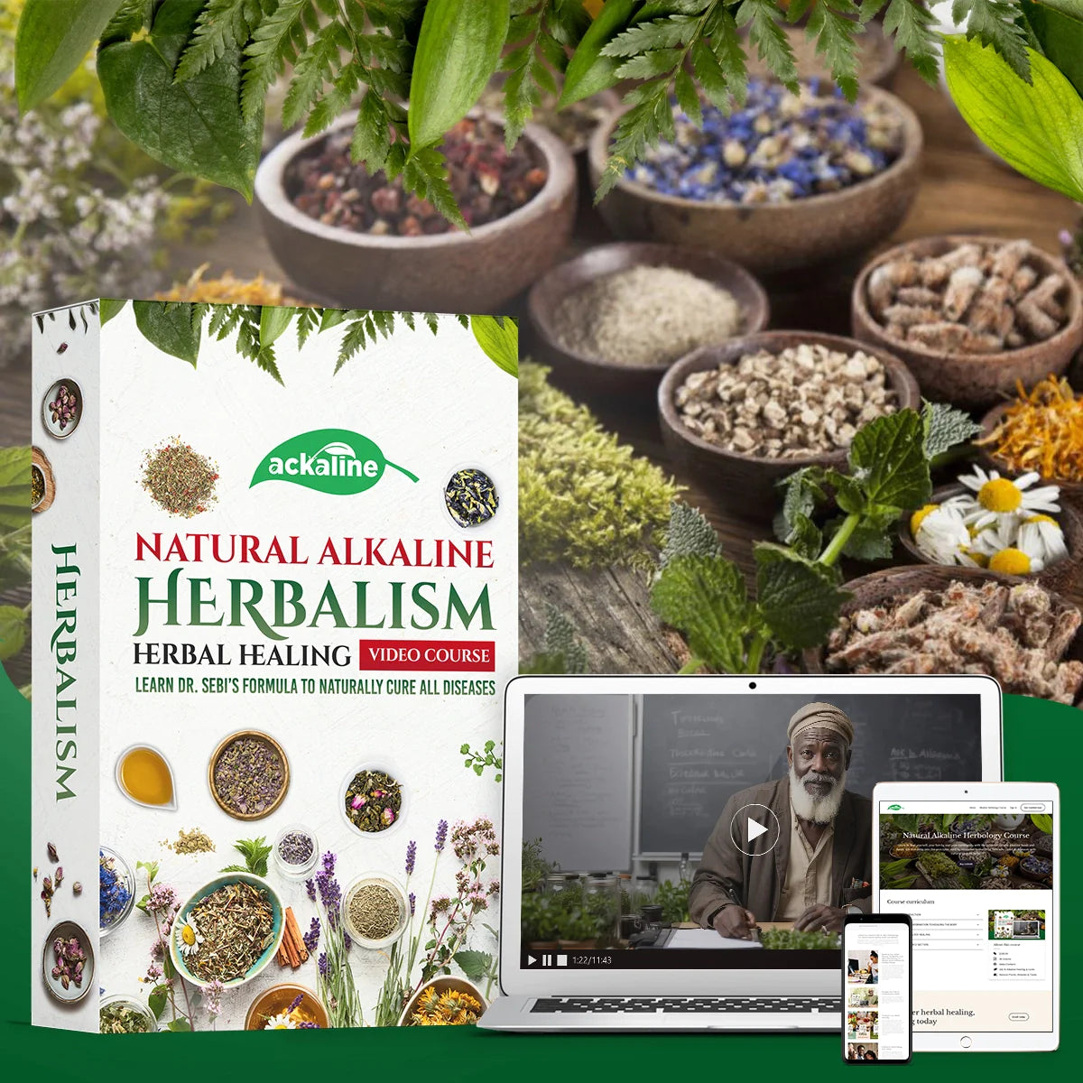 Natural Alkaline Herbalism Video Course